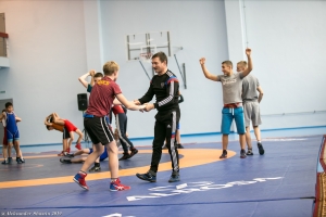 Открытие зала борьбы в Омске (2019)