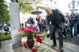 Торжественное открытие мемориала Василию Громыко