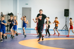 Открытие зала борьбы в Омске (2019)
