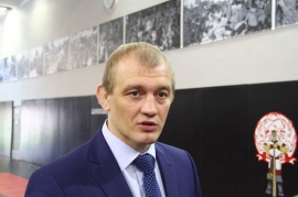 Спортивный зал кафедры единоборств (10.09.2015)