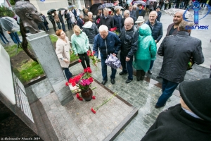 Торжественное открытие мемориала Василию Громыко