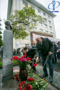 Торжественное открытие мемориала Василию Громыко