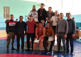 Команда ОмГАУ одержала победу в Спартакиаде вузов по греко-римской борьбе