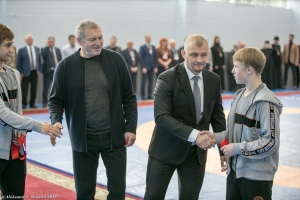 Открытие зала борьбы в Омске (2019)