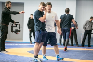 Открытие зала борьбы в Омске (2019)