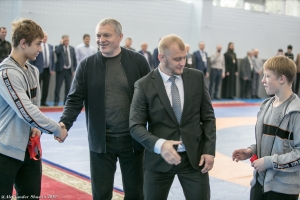 Открытие зала борьбы в Омске (2019)