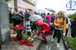Торжественное открытие мемориала Василию Громыко