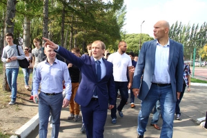 Круглый стол «Спорт - престиж нации» с участием Николая Валуева
