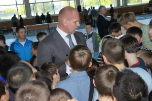 Карелин и Емельяненко посетили фестиваль единоборств СибГУФК